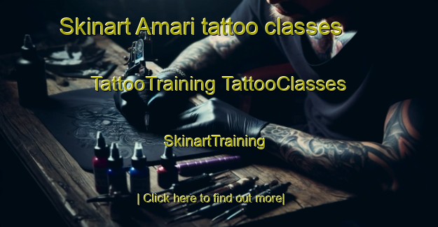 Skinart Amari tattoo classes | #TattooTraining #TattooClasses #SkinartTraining-Korea