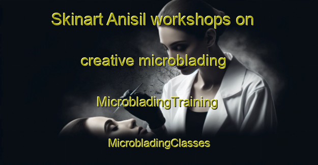 Skinart Anisil workshops on creative microblading | #MicrobladingTraining #MicrobladingClasses #SkinartTraining-Korea