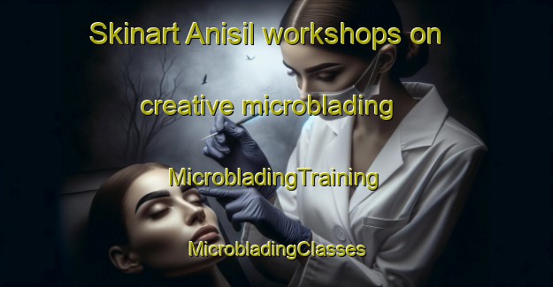 Skinart Anisil workshops on creative microblading | #MicrobladingTraining #MicrobladingClasses #SkinartTraining-Korea