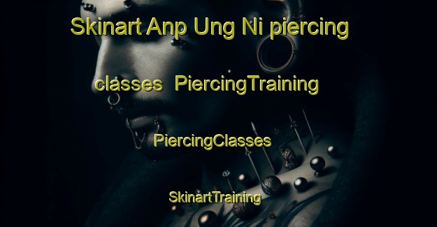 Skinart Anp Ung Ni piercing classes | PiercingTraining | PiercingClasses | SkinartTraining-Korea