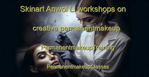 Skinart Anwol Li workshops on creative permanentmakeup | #PermanentmakeupTraining #PermanentmakeupClasses #SkinartTraining-Korea