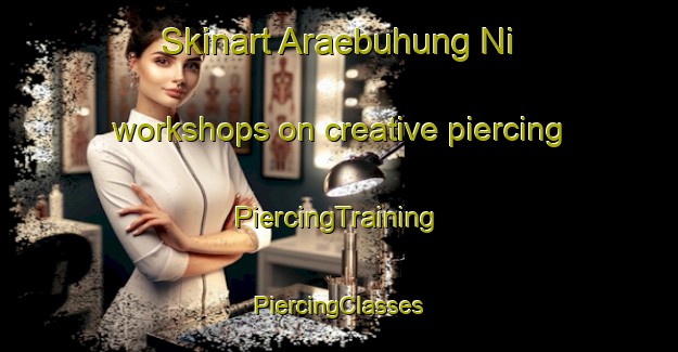 Skinart Araebuhung Ni workshops on creative piercing | #PiercingTraining #PiercingClasses #SkinartTraining-Korea