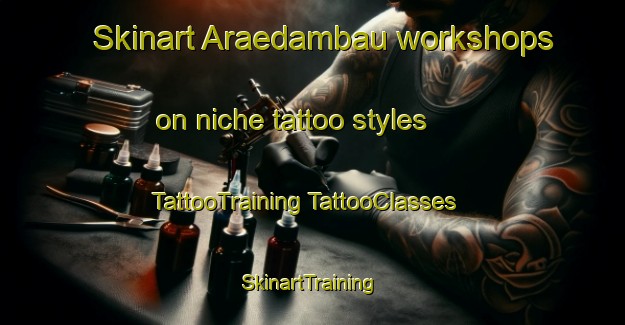 Skinart Araedambau workshops on niche tattoo styles | #TattooTraining #TattooClasses #SkinartTraining-Korea