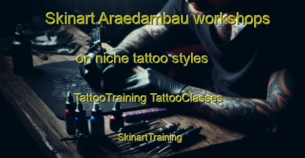 Skinart Araedambau workshops on niche tattoo styles | #TattooTraining #TattooClasses #SkinartTraining-Korea