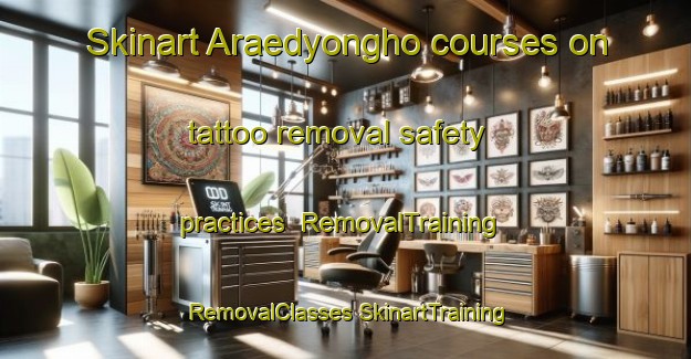 Skinart Araedyongho courses on tattoo removal safety practices | #RemovalTraining #RemovalClasses #SkinartTraining-Korea