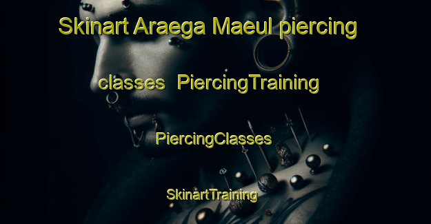 Skinart Araega Maeul piercing classes | #PiercingTraining #PiercingClasses #SkinartTraining-Korea