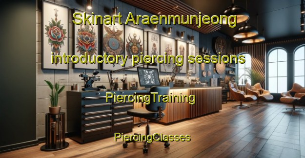 Skinart Araenmunjeong introductory piercing sessions | #PiercingTraining #PiercingClasses #SkinartTraining-Korea