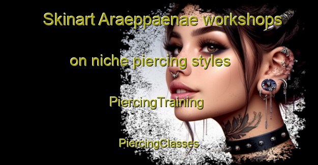 Skinart Araeppaenae workshops on niche piercing styles | #PiercingTraining #PiercingClasses #SkinartTraining-Korea