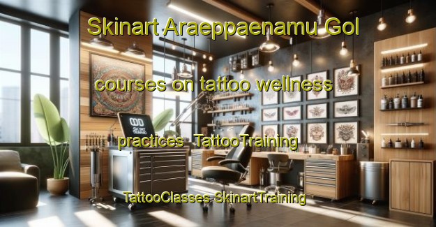 Skinart Araeppaenamu Gol courses on tattoo wellness practices | #TattooTraining #TattooClasses #SkinartTraining-Korea