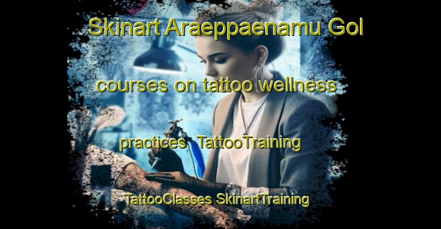 Skinart Araeppaenamu Gol courses on tattoo wellness practices | #TattooTraining #TattooClasses #SkinartTraining-Korea