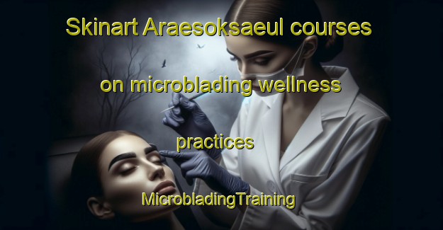 Skinart Araesoksaeul courses on microblading wellness practices | #MicrobladingTraining #MicrobladingClasses #SkinartTraining-Korea