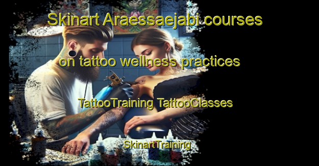 Skinart Araessaejabi courses on tattoo wellness practices | #TattooTraining #TattooClasses #SkinartTraining-Korea