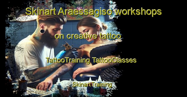 Skinart Araessagiso workshops on creative tattoo | #TattooTraining #TattooClasses #SkinartTraining-Korea