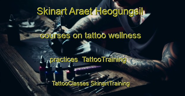 Skinart Araet Heogungsil courses on tattoo wellness practices | #TattooTraining #TattooClasses #SkinartTraining-Korea