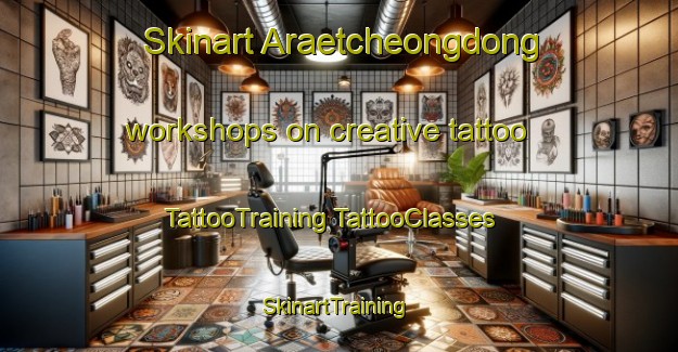 Skinart Araetcheongdong workshops on creative tattoo | #TattooTraining #TattooClasses #SkinartTraining-Korea