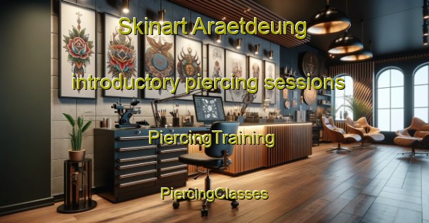 Skinart Araetdeung introductory piercing sessions | #PiercingTraining #PiercingClasses #SkinartTraining-Korea