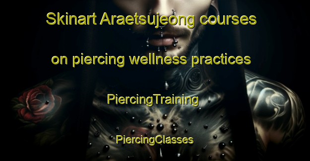 Skinart Araetsujeong courses on piercing wellness practices | #PiercingTraining #PiercingClasses #SkinartTraining-Korea