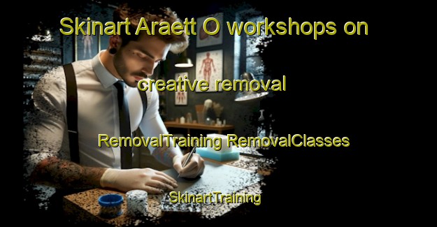 Skinart Araett O workshops on creative removal | #RemovalTraining #RemovalClasses #SkinartTraining-Korea