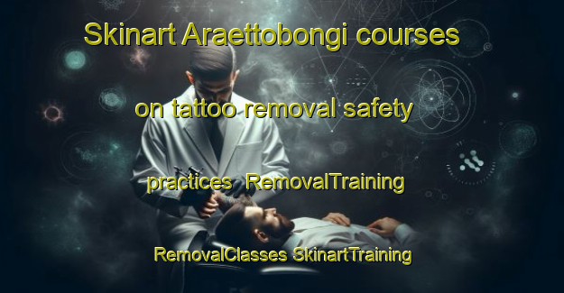 Skinart Araettobongi courses on tattoo removal safety practices | #RemovalTraining #RemovalClasses #SkinartTraining-Korea