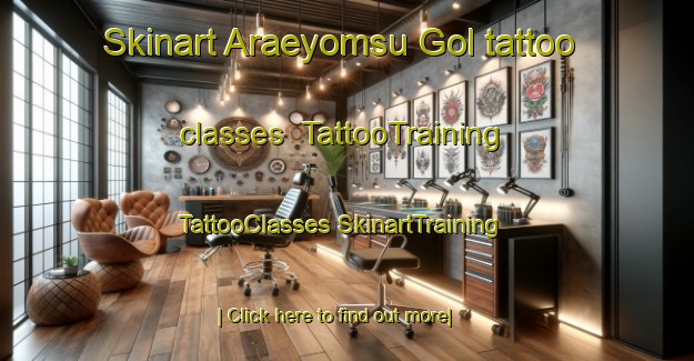 Skinart Araeyomsu Gol tattoo classes | #TattooTraining #TattooClasses #SkinartTraining-Korea