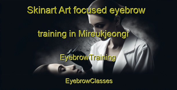 Skinart Art-focused eyebrow training in Mireukjeongi | EyebrowTraining | EyebrowClasses | SkinartTraining-Korea