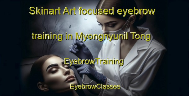 Skinart Art-focused eyebrow training in Myongnyunil Tong | EyebrowTraining | EyebrowClasses | SkinartTraining-Korea