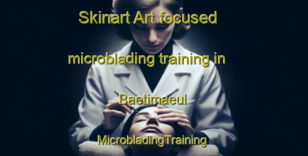 Skinart Art-focused microblading training in Baetimaeul | #MicrobladingTraining #MicrobladingClasses #SkinartTraining-Korea