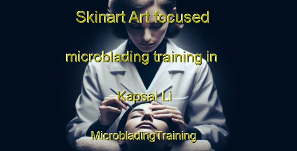 Skinart Art-focused microblading training in Kapsal Li | MicrobladingTraining | MicrobladingClasses | SkinartTraining-Korea