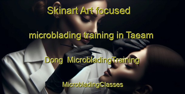 Skinart Art-focused microblading training in Taeam Dong | #MicrobladingTraining #MicrobladingClasses #SkinartTraining-Korea