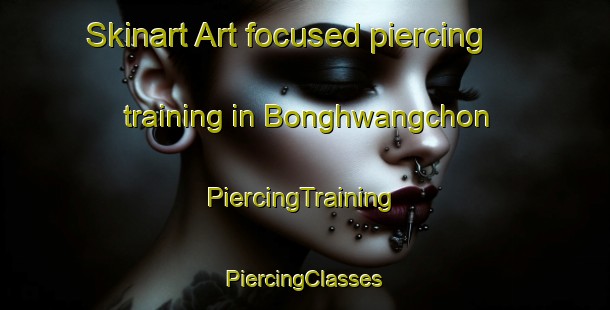 Skinart Art-focused piercing training in Bonghwangchon | #PiercingTraining #PiercingClasses #SkinartTraining-Korea