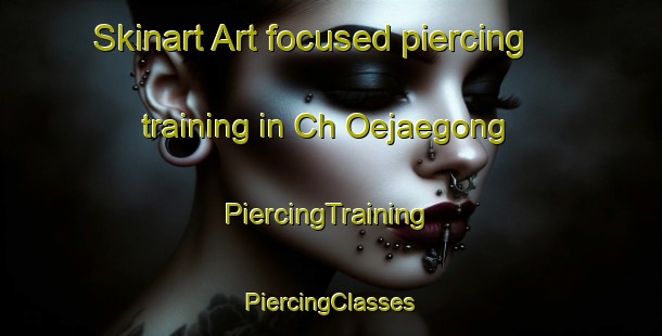 Skinart Art-focused piercing training in Ch Oejaegong | #PiercingTraining #PiercingClasses #SkinartTraining-Korea