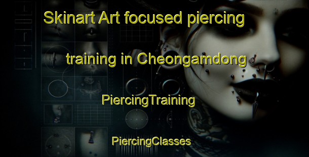 Skinart Art-focused piercing training in Cheongamdong | PiercingTraining | PiercingClasses | SkinartTraining-Korea