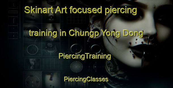 Skinart Art-focused piercing training in Chungp Yong Dong | #PiercingTraining #PiercingClasses #SkinartTraining-Korea