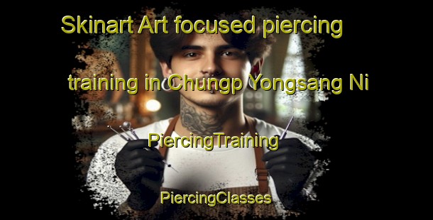 Skinart Art-focused piercing training in Chungp Yongsang Ni | #PiercingTraining #PiercingClasses #SkinartTraining-Korea