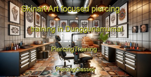 Skinart Art-focused piercing training in Dunggunamumal | #PiercingTraining #PiercingClasses #SkinartTraining-Korea