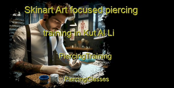 Skinart Art-focused piercing training in Kut Al Li | #PiercingTraining #PiercingClasses #SkinartTraining-Korea