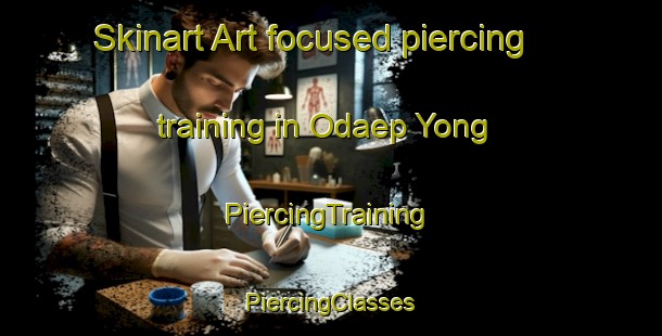 Skinart Art-focused piercing training in Odaep Yong | #PiercingTraining #PiercingClasses #SkinartTraining-Korea