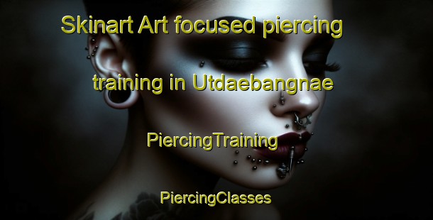 Skinart Art-focused piercing training in Utdaebangnae | #PiercingTraining #PiercingClasses #SkinartTraining-Korea