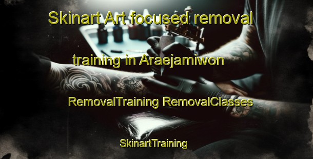 Skinart Art-focused removal training in Araejamiwon | #RemovalTraining #RemovalClasses #SkinartTraining-Korea