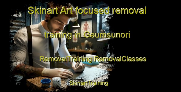 Skinart Art-focused removal training in Geumsunori | #RemovalTraining #RemovalClasses #SkinartTraining-Korea