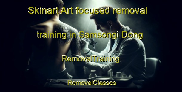 Skinart Art-focused removal training in Samsongi Dong | RemovalTraining | RemovalClasses | SkinartTraining-Korea