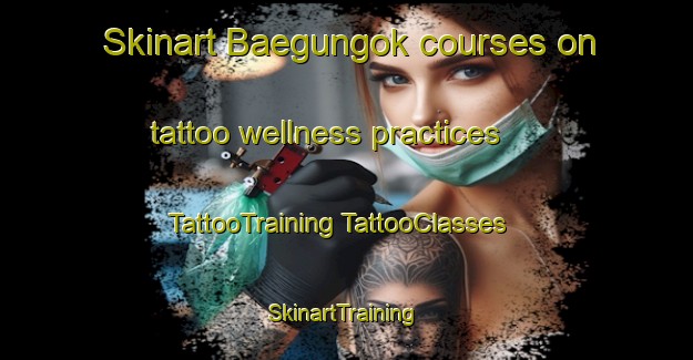 Skinart Baegungok courses on tattoo wellness practices | #TattooTraining #TattooClasses #SkinartTraining-Korea