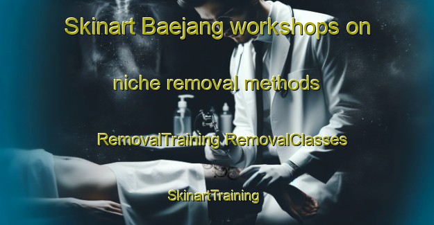 Skinart Baejang workshops on niche removal methods | #RemovalTraining #RemovalClasses #SkinartTraining-Korea