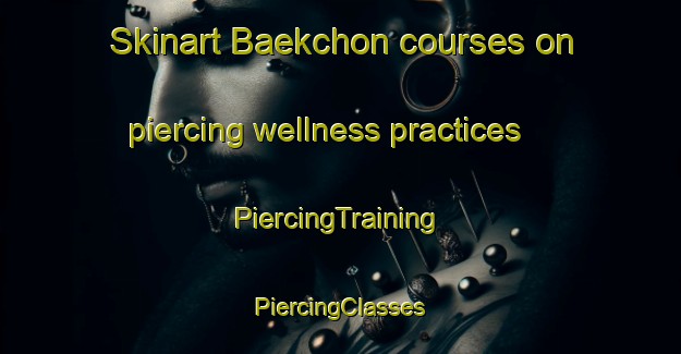 Skinart Baekchon courses on piercing wellness practices | #PiercingTraining #PiercingClasses #SkinartTraining-Korea