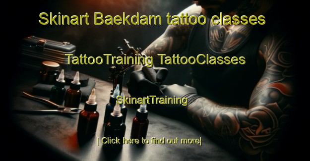 Skinart Baekdam tattoo classes | #TattooTraining #TattooClasses #SkinartTraining-Korea