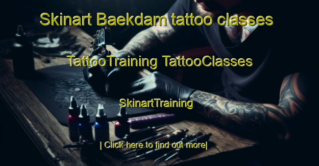 Skinart Baekdam tattoo classes | #TattooTraining #TattooClasses #SkinartTraining-Korea