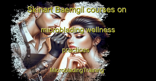 Skinart Baemgil courses on microblading wellness practices | #MicrobladingTraining #MicrobladingClasses #SkinartTraining-Korea