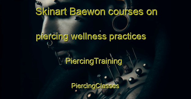 Skinart Baewon courses on piercing wellness practices | #PiercingTraining #PiercingClasses #SkinartTraining-Korea