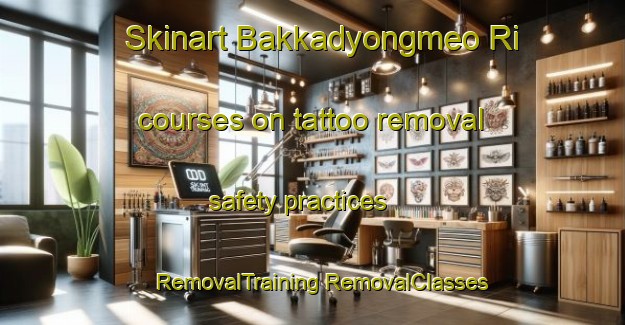 Skinart Bakkadyongmeo Ri courses on tattoo removal safety practices | #RemovalTraining #RemovalClasses #SkinartTraining-Korea