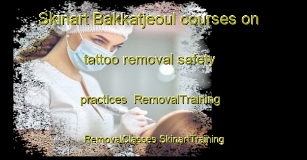 Skinart Bakkatjeoul courses on tattoo removal safety practices | #RemovalTraining #RemovalClasses #SkinartTraining-Korea